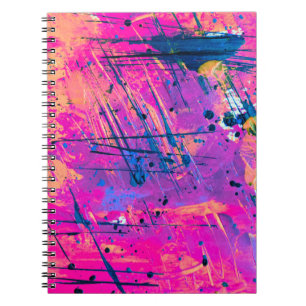 Cuaderno Resumen de pintura de la plataforma de verano
