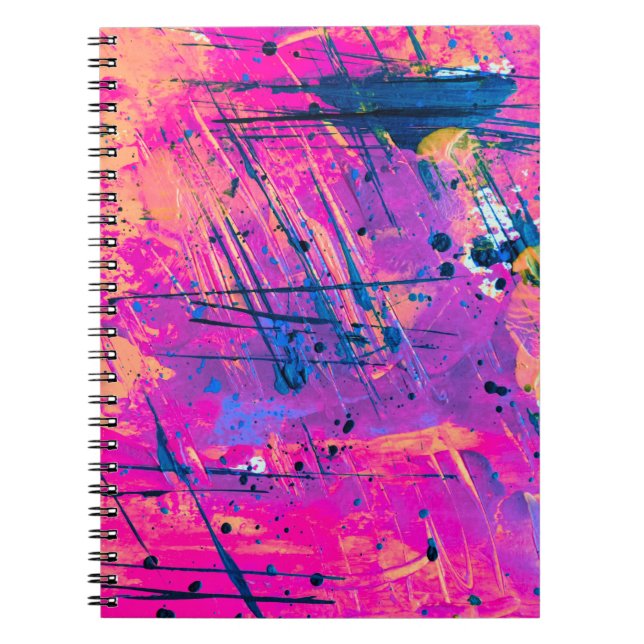 Cuaderno Resumen de pintura de la plataforma de verano (Frente)