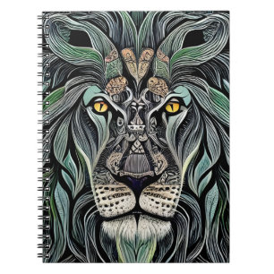 Cuaderno Resumen de Shabby Chic King Lion