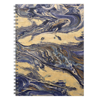 Cuaderno Resumen de Swift Marble Beige Gold de la Marina