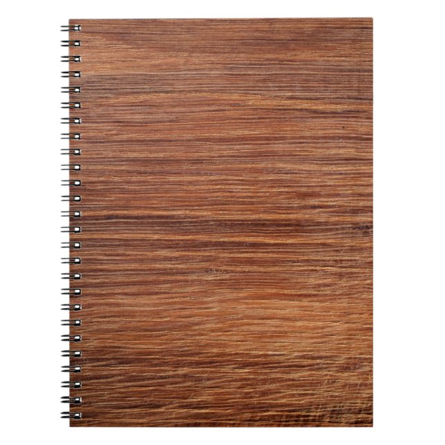 Cuaderno Resumen de textura de madera de roble, fondo, boa (Frente)