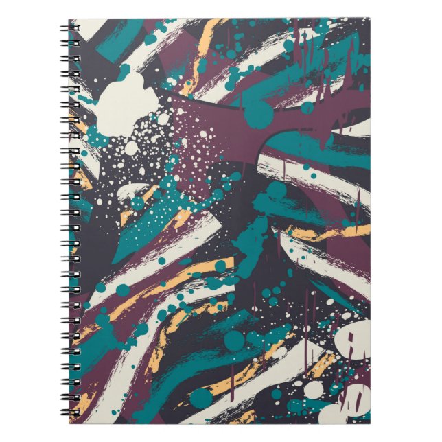 Cuaderno Resumen de un diseño impecable con un elemento gru (Frente)