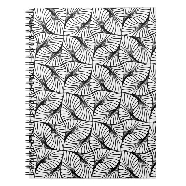 Cuaderno Resumen de un patrón impecable (Frente)