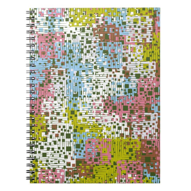 Cuaderno Resumen de un patrón impecable. Pinturas de la pri (Frente)