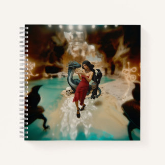 Cuaderno Resumen del cráneo del dragón oculto brujería oscu