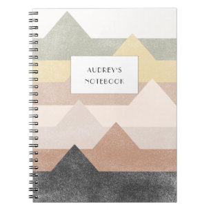 Cuaderno Resumen del diseño de las montañas