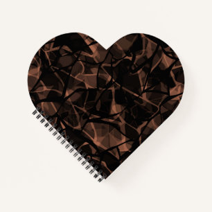 Cuaderno Resumen del diseño moderno de mosaico de vidrio br