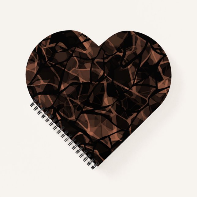 Cuaderno Resumen del diseño moderno de mosaico de vidrio br (Anverso)