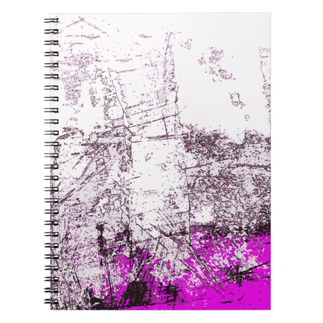 Cuaderno Resumen del fondo de la pintura moderna. Ilustraci (Frente)