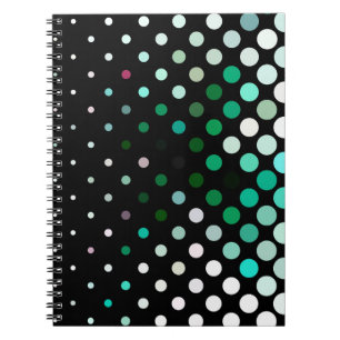 Cuaderno Resumen del patrón de fondo de medio tono. co geom