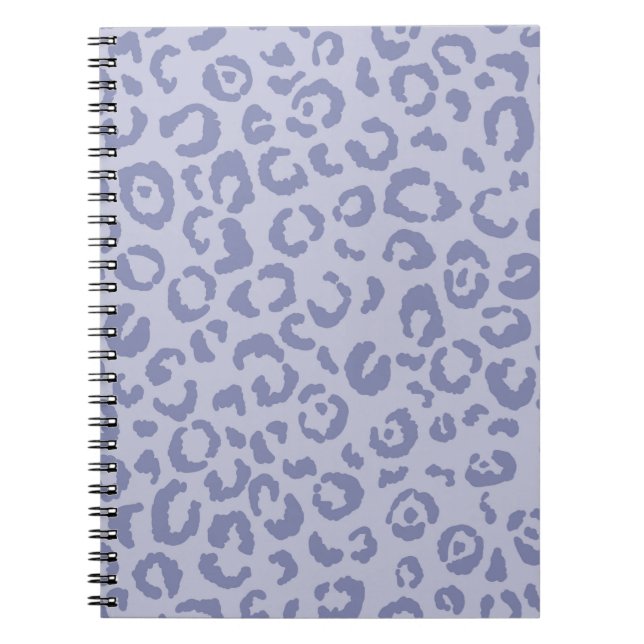 Cuaderno Resumen del patrón de leopardo moderno. Animales  (Frente)