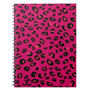 Cuaderno Resumen del patrón de leopardo moderno. Animales 