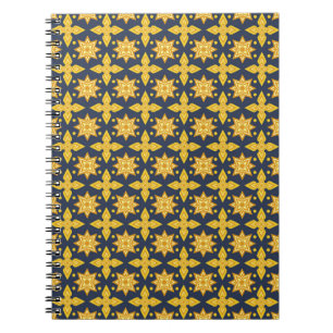 Cuaderno Resumen del patrón ornamental tailandés, antiguo