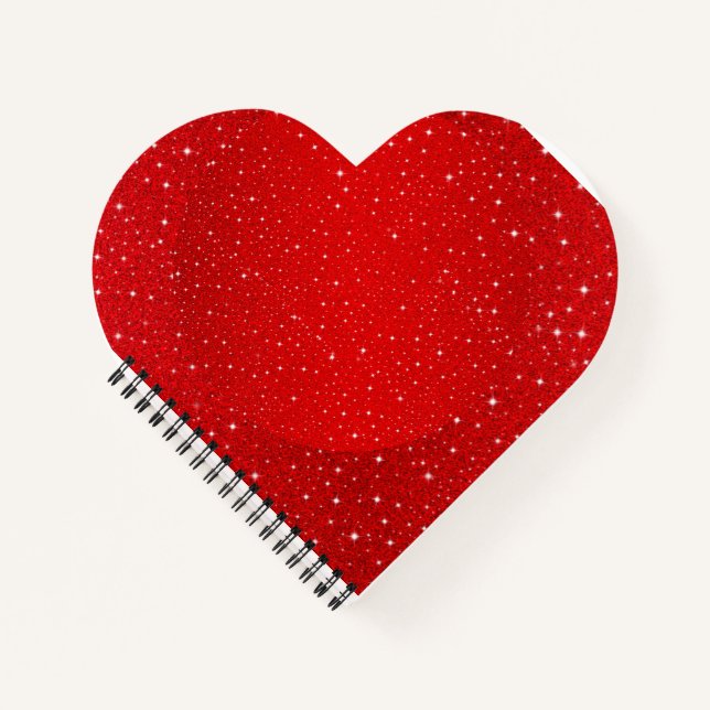 Cuaderno Resumen del Purpurina Rojo espumoso (Anverso)