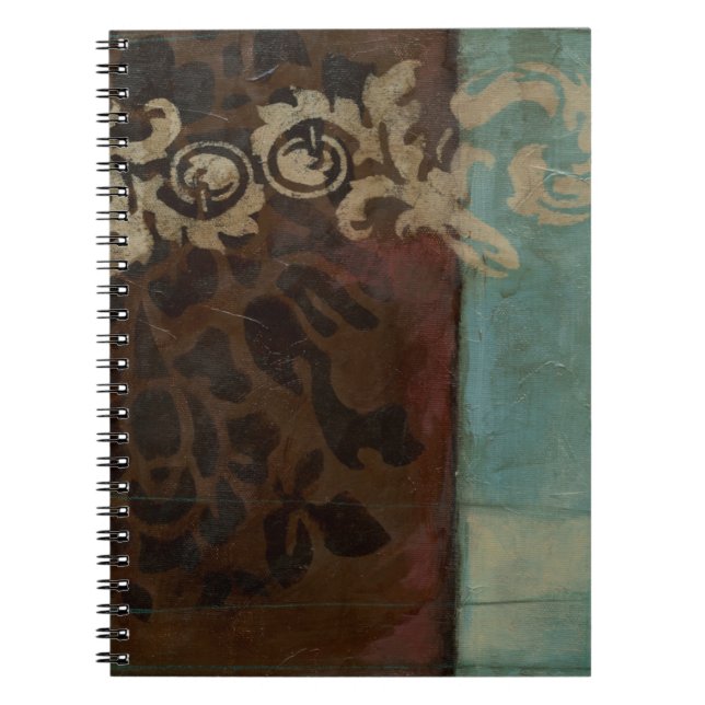 Cuaderno Resumen del tapiz de Damask de Jennifer Goldberger (Frente)