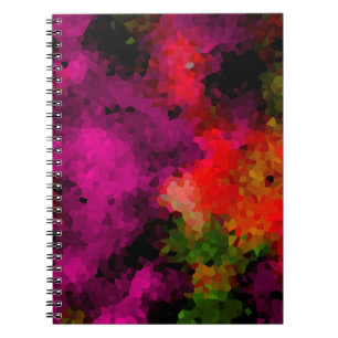 Cuaderno Resumen, elegante, mosaico, patrón de mosaico, cri