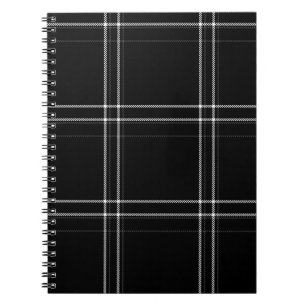 Cuaderno Resumen en blanco y negro