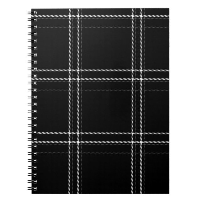 Cuaderno Resumen en blanco y negro (Frente)