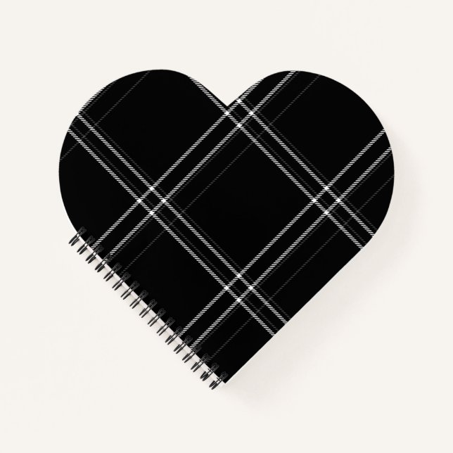 Cuaderno Resumen en blanco y negro (Anverso)