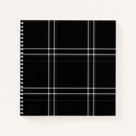 Cuaderno Resumen en blanco y negro