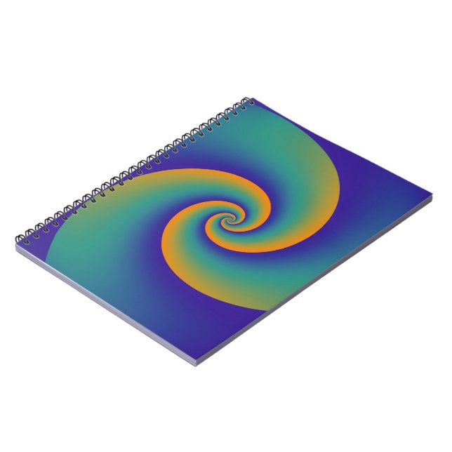 Cuaderno Resumen Espirales de fondo suave V (Lado Izquierdo)