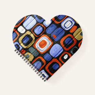 Cuaderno Resumen moderno Aspecto de madera Pastel