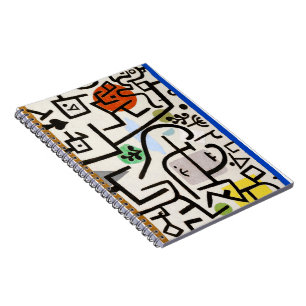 Cuaderno Resumen moderno de Paul Klee "Rich Port"