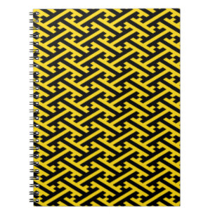 Cuaderno Resumen moderno Sayagata cruz negra amarilla