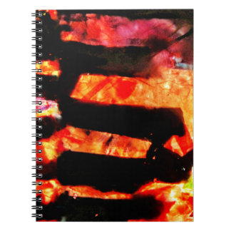 Cuaderno Resumen naranja, bloc de notas de fotografía espir