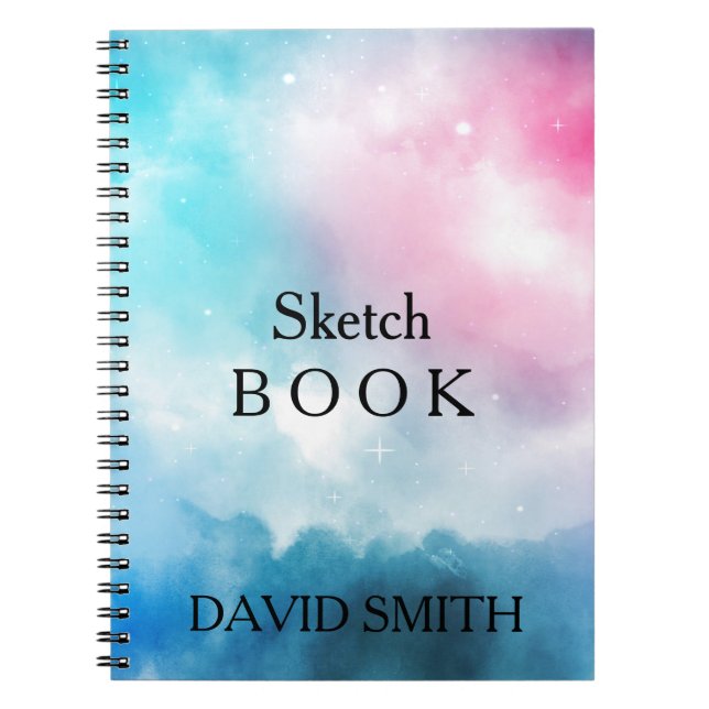 Cuaderno Resumen para portátiles BlueWaterColor (Frente)