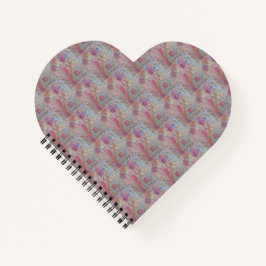 Cuaderno Resumen Pastel Corazón Floral