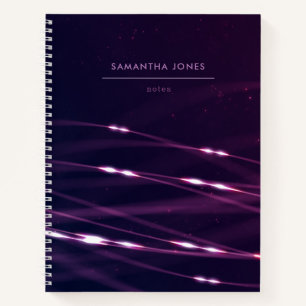 Cuaderno Resumen personalizado púrpura