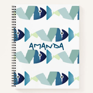 Cuaderno Resumen Pescado Azul Natación