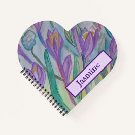 Cuaderno Resumen Primavera Crocus Heart