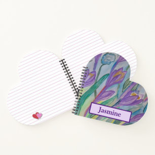 Cuaderno Resumen Primavera Crocus Heart