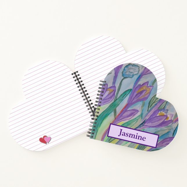 Cuaderno Resumen Primavera Crocus Heart (Interior)