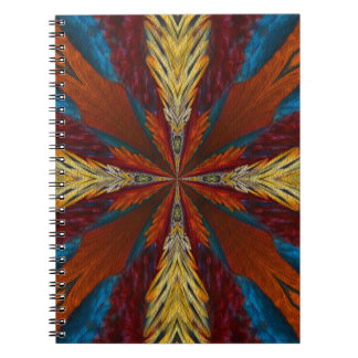 Cuaderno Resumen rojo azul marrón fetua arte
