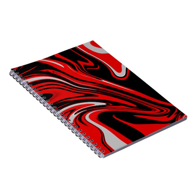 Cuaderno Resumen rojo y negro (Lado Derecho)