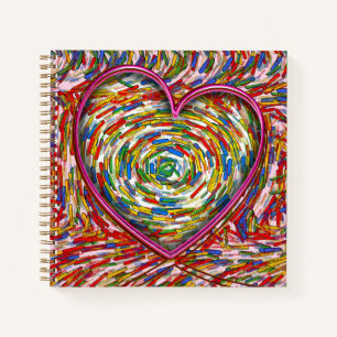Cuaderno Resumen Sprinkles Heart Mosaic