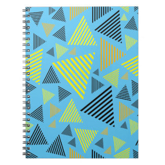 Cuaderno Resumen Triángulos patrón geométrico