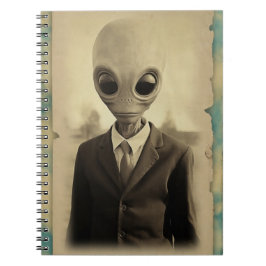 Cuaderno Retrato antiguo de Alien