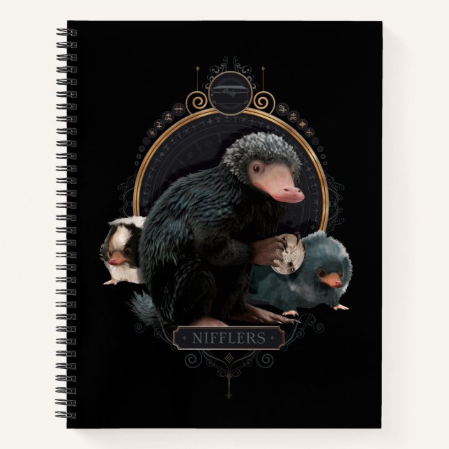 Cuaderno Retrato Art Nouveau de NIFFLER™s (Anverso)