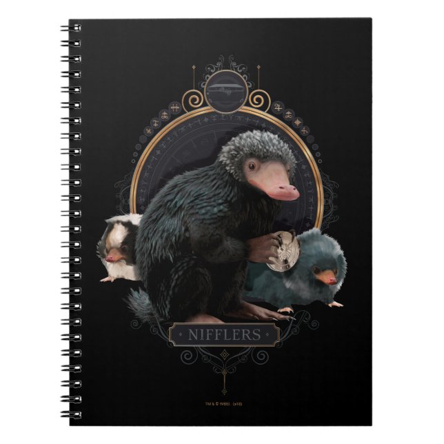 Cuaderno Retrato Art Nouveau de NIFFLER™s (Frente)