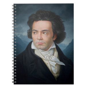 Cuaderno Retrato clásico de Beethoven