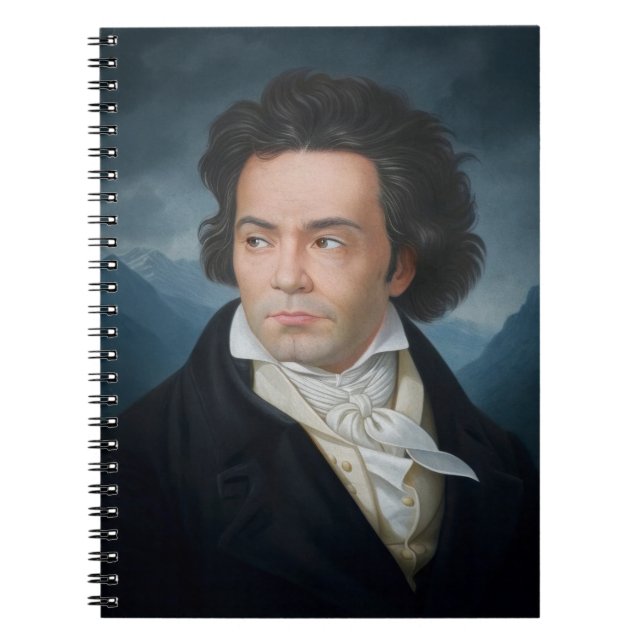Cuaderno Retrato clásico de Beethoven (Frente)