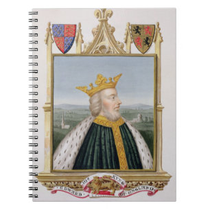 Cuaderno Retrato de 1312-77) reyes de Edward III (de