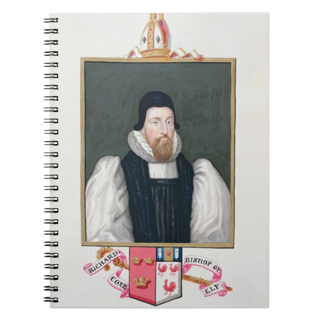 Cuaderno Retrato de 1500-81) obispos de Richard $cox (de (Frente)