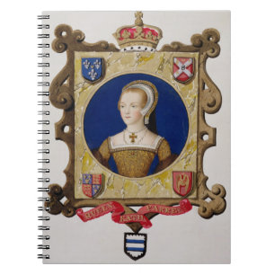 Cuaderno Retrato de 1512-48) 6tas reinas de Catherine Parr
