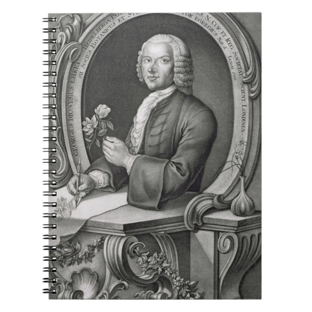 Cuaderno Retrato de 1710-70) engrav de Jorge Dionysius (Frente)