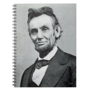 Cuaderno Retrato de Abe Lincoln 1